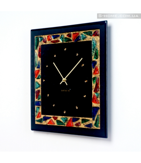 Настінний годинник із золотом S-Interiors  Antonio Сomplimento  1